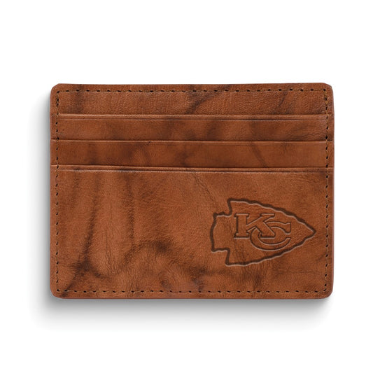NFL Rico Industries Kansas City Chiefs  Leather Credit Cart Wallet
