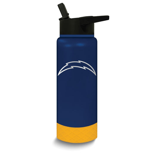 NFL Los Angeles Chargers Stainless Steel Silicone Grip 24 oz. Water Bottle