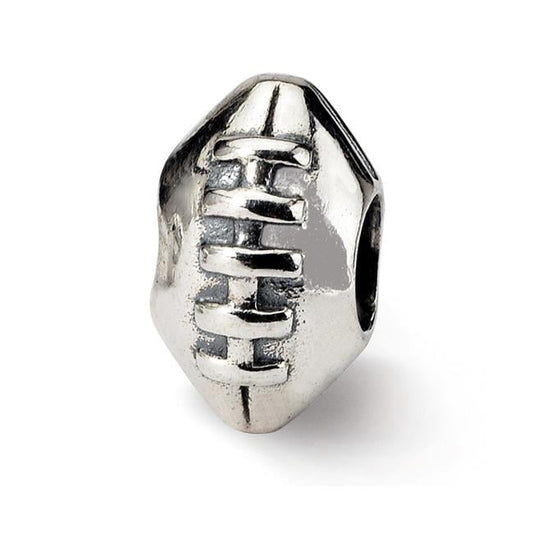 Sterling Silver Reflections Football Bead