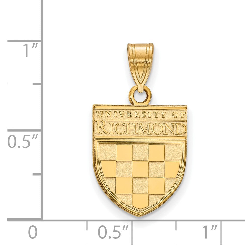 Sterling Silver GP LogoArt University of Richmond Medium Pendant