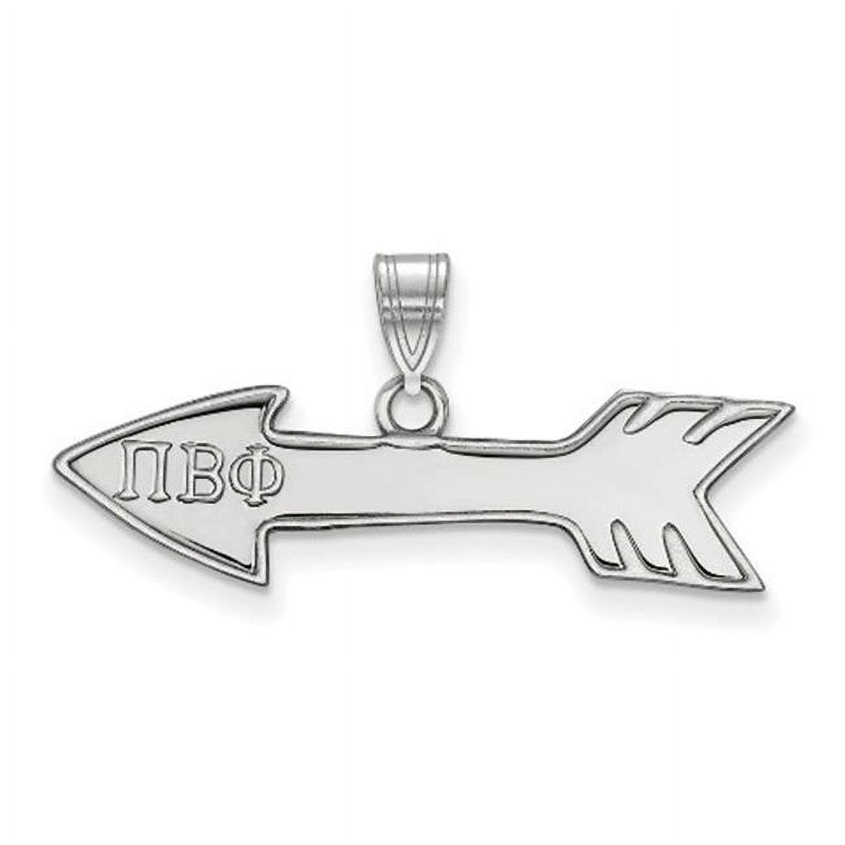 Sterling Silver Official Licensed Greek Sororities Pi Beta Phi (???) Small Pendant