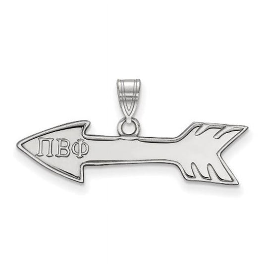 Sterling Silver Official Licensed Greek Sororities Pi Beta Phi (???) Small Pendant