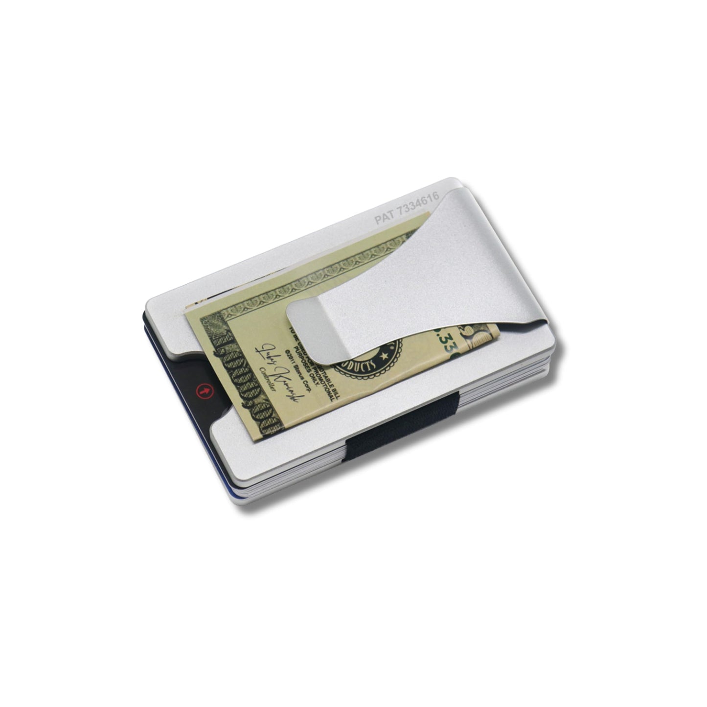 Storus Smart Wallet Aluminum Premium Men's with Card Holder Money Clip Slim Minimalist RFID Blocking Front Pocket