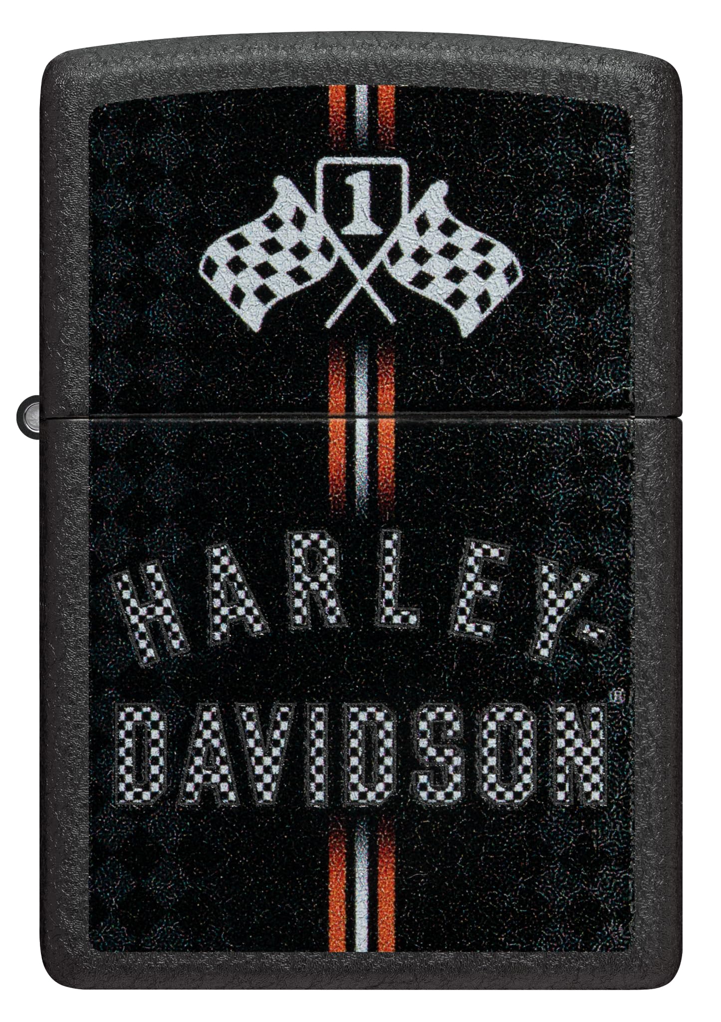 Zippo 48558 Harley Davidson Flags Design Windproof Pocket Lighter