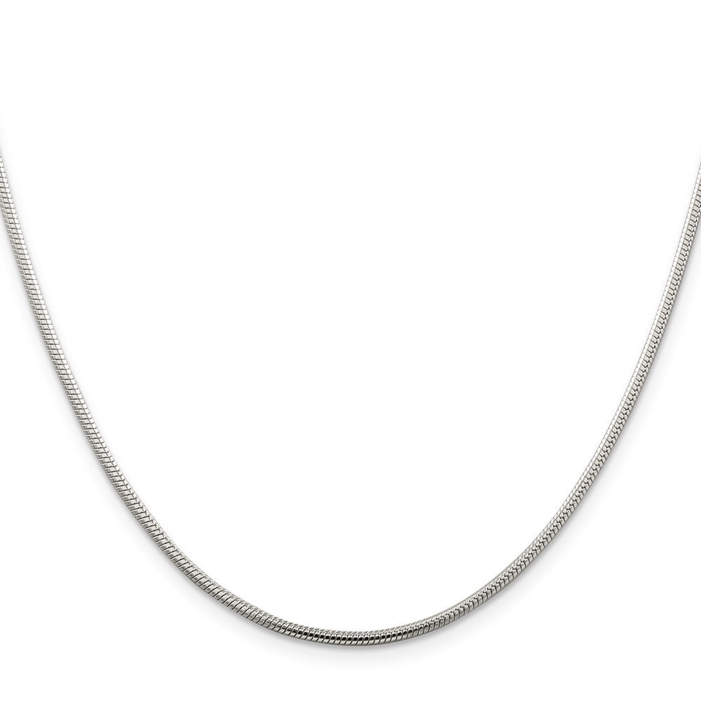 Sterling Silver 1.75mm Snake Chain 28 Inches