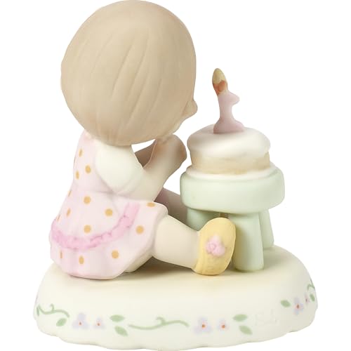 Precious Moments Growing In Grace Age 1 Brunette Girl Figurine, Count 1