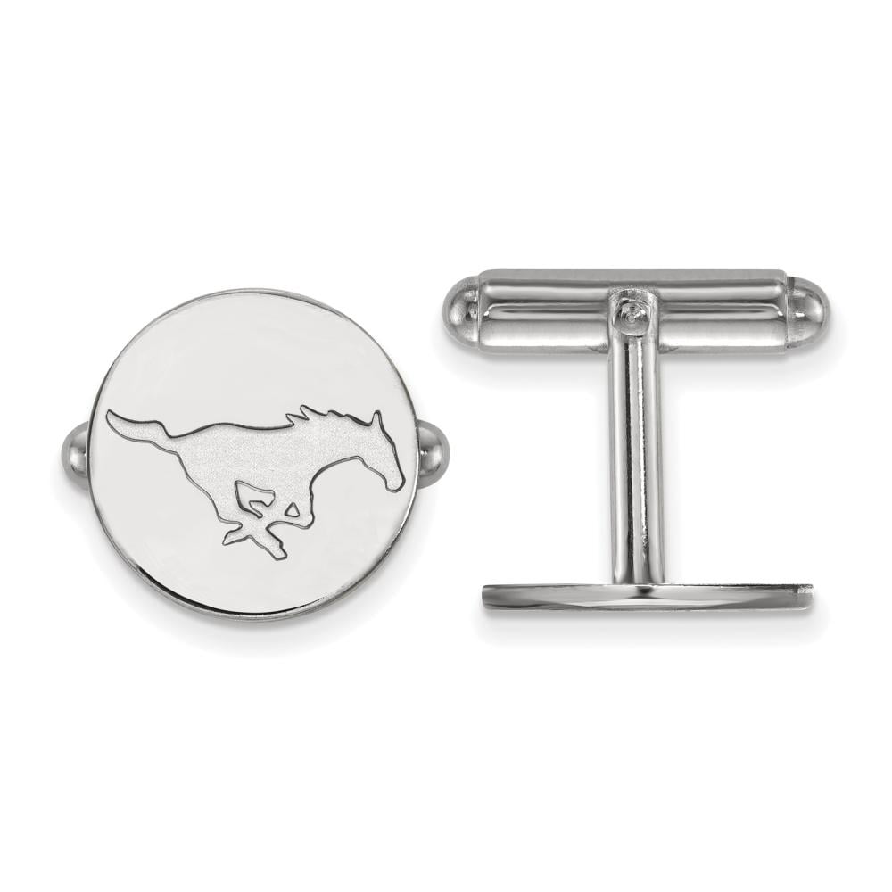 Men's Southern Methodist University Sterling Silver Southern Methodist University Cuff Link
