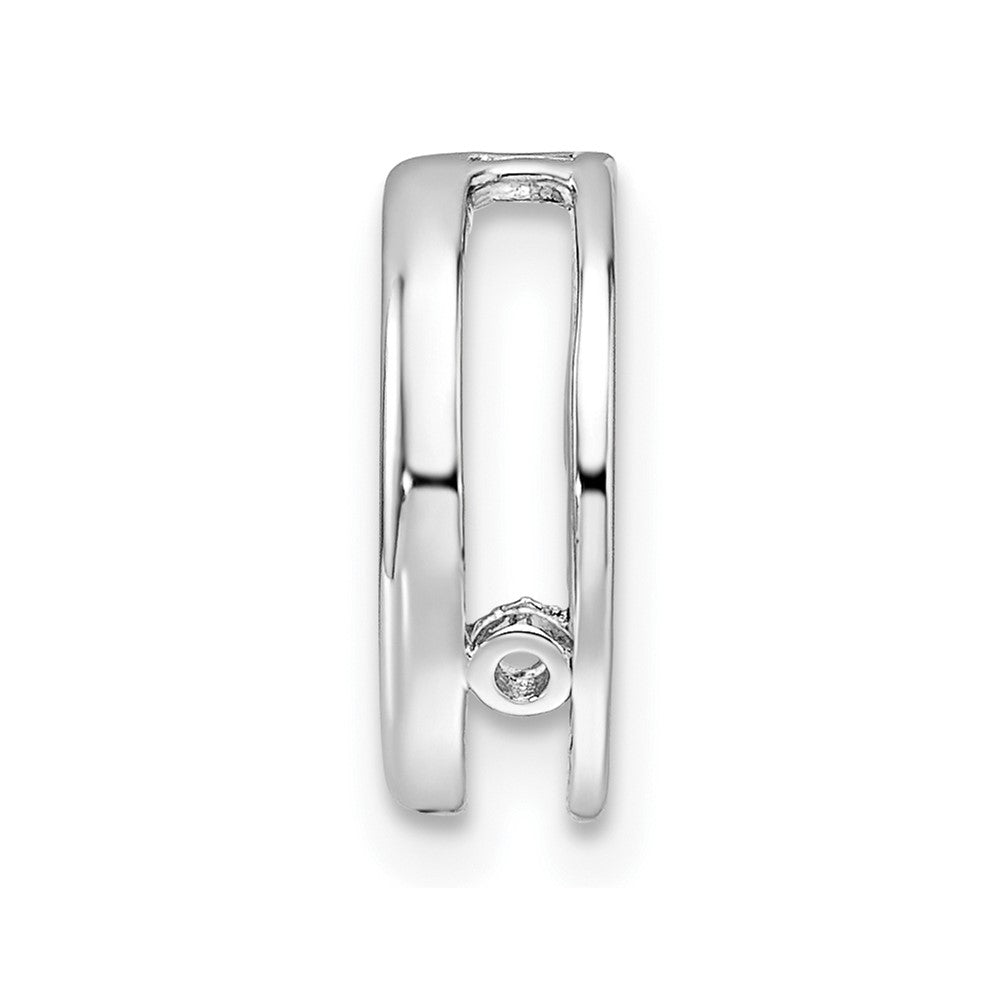 Sterling Silver Stackable Expressions Small Capricorn Zodiac Pendant