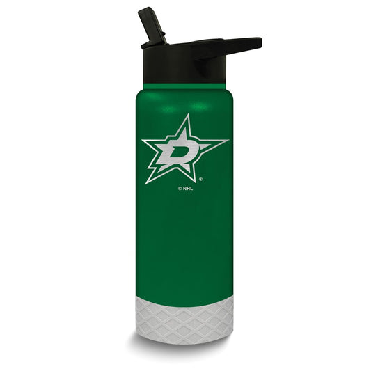 NHL Dallas Stars Stainless Steel Silicone Grip 24 oz. Water Bottle