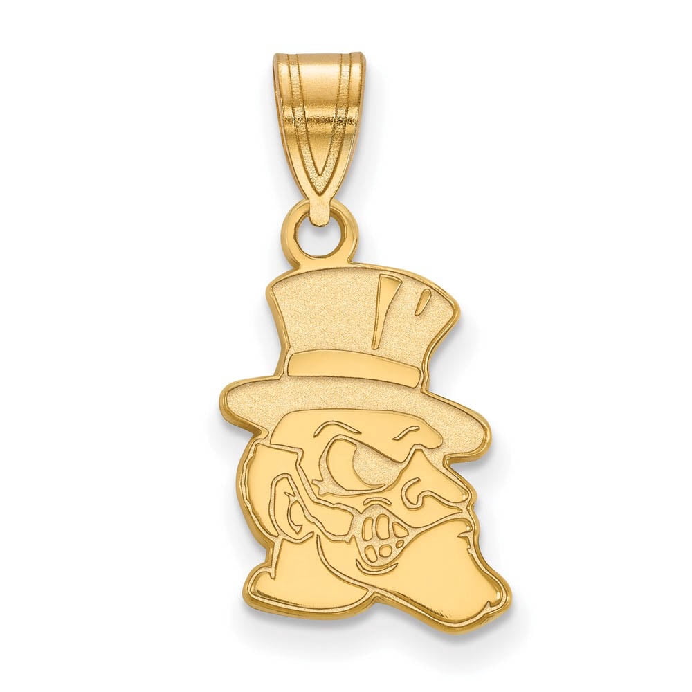 10k Gold LogoArt Wake Forest University Demon Deacon Medium Pendant Q1Y057WFU