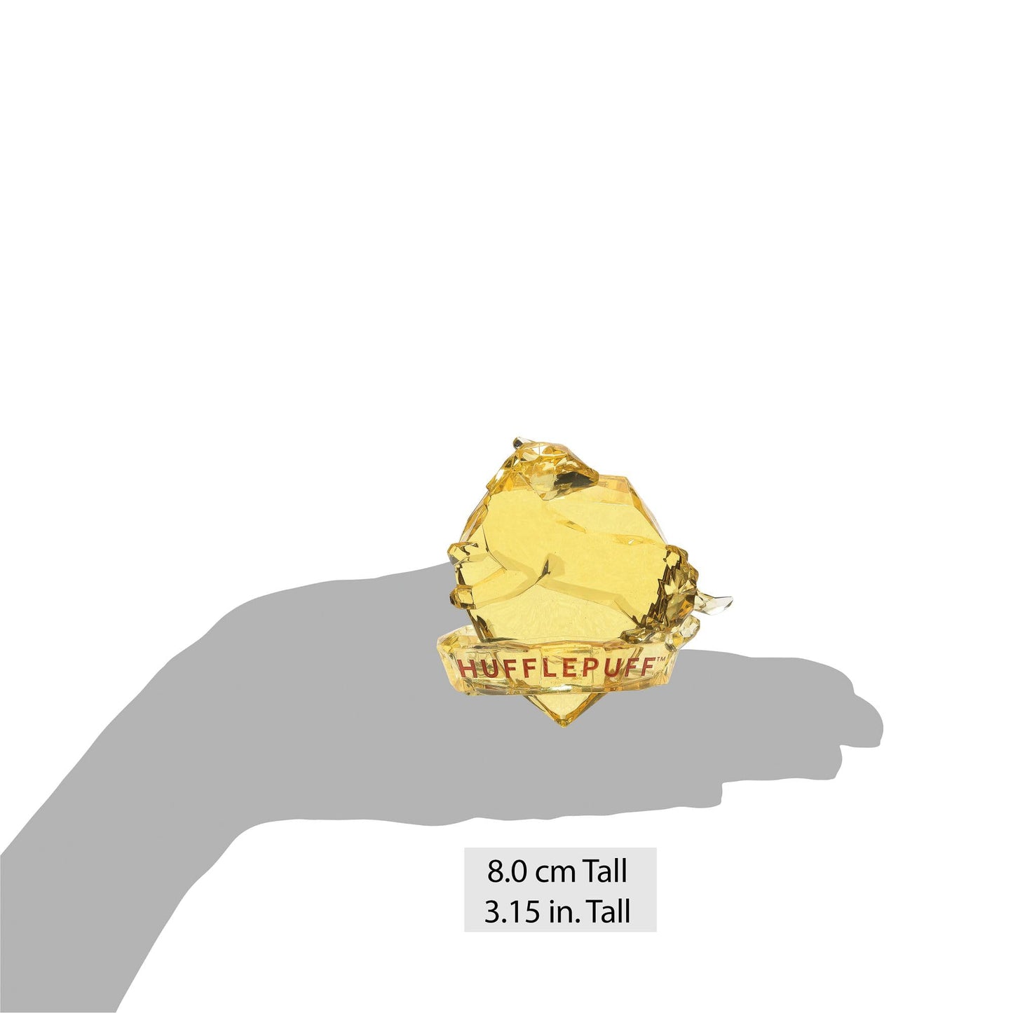 Enesco Harry Potter Facets Hufflepuff Acrylic Figurine 3.2in H