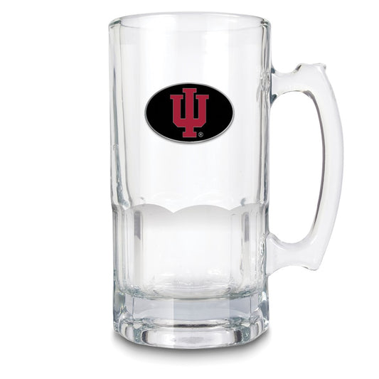 NCAA Indiana University Glass 32 ounce Macho Mug