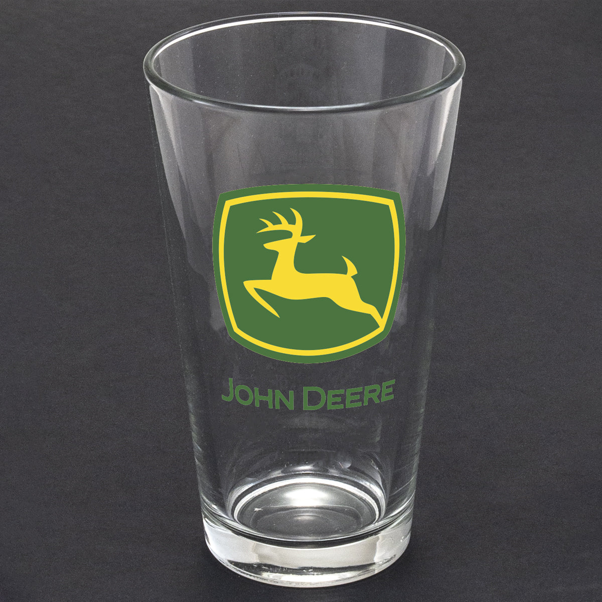 John Deere 69081 Logo Year 2000 Design Glassware