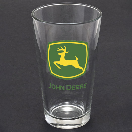 John Deere 69081 Logo Year 2000 Design Glassware
