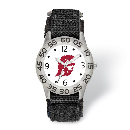 LogoArt University of Southern California Childs Fan Nylon Strap Quartz Watch QUSC173