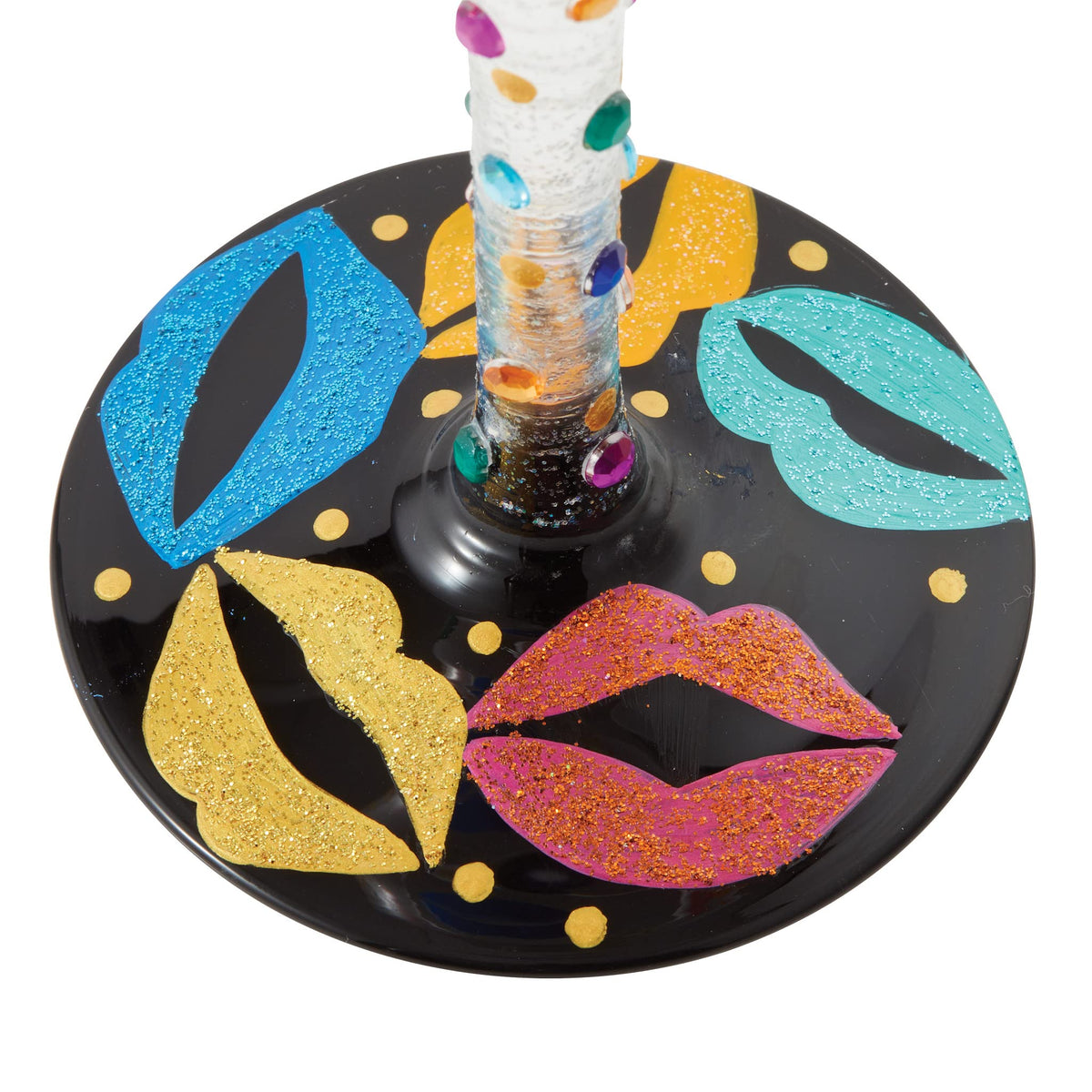 Lolita Made For Kissing Wine Glass