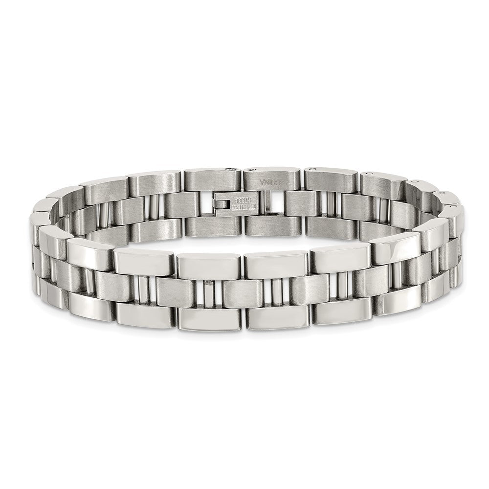 Stainless Steel Polished 8.5in Bracelet 8.5 inches