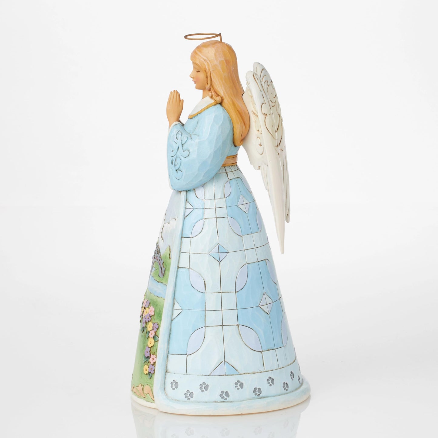 Enesco Jim Shore Heartwood Creek Rainbow Bridge Angel Figurine