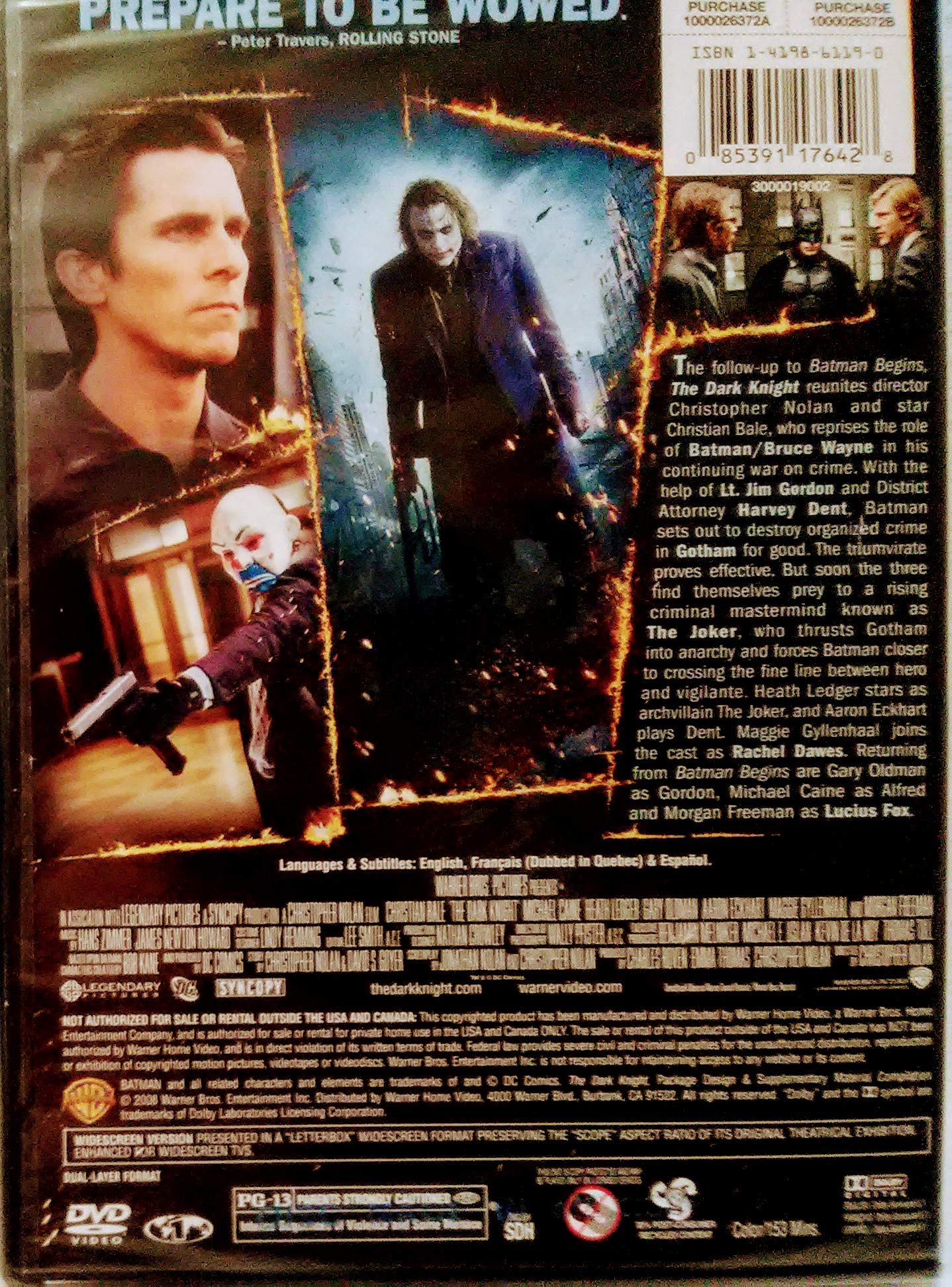 The Dark Knight [DVD]