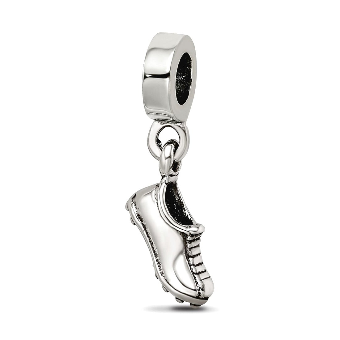 Sterling Silver Reflections Sports Shoe Dangle Bead