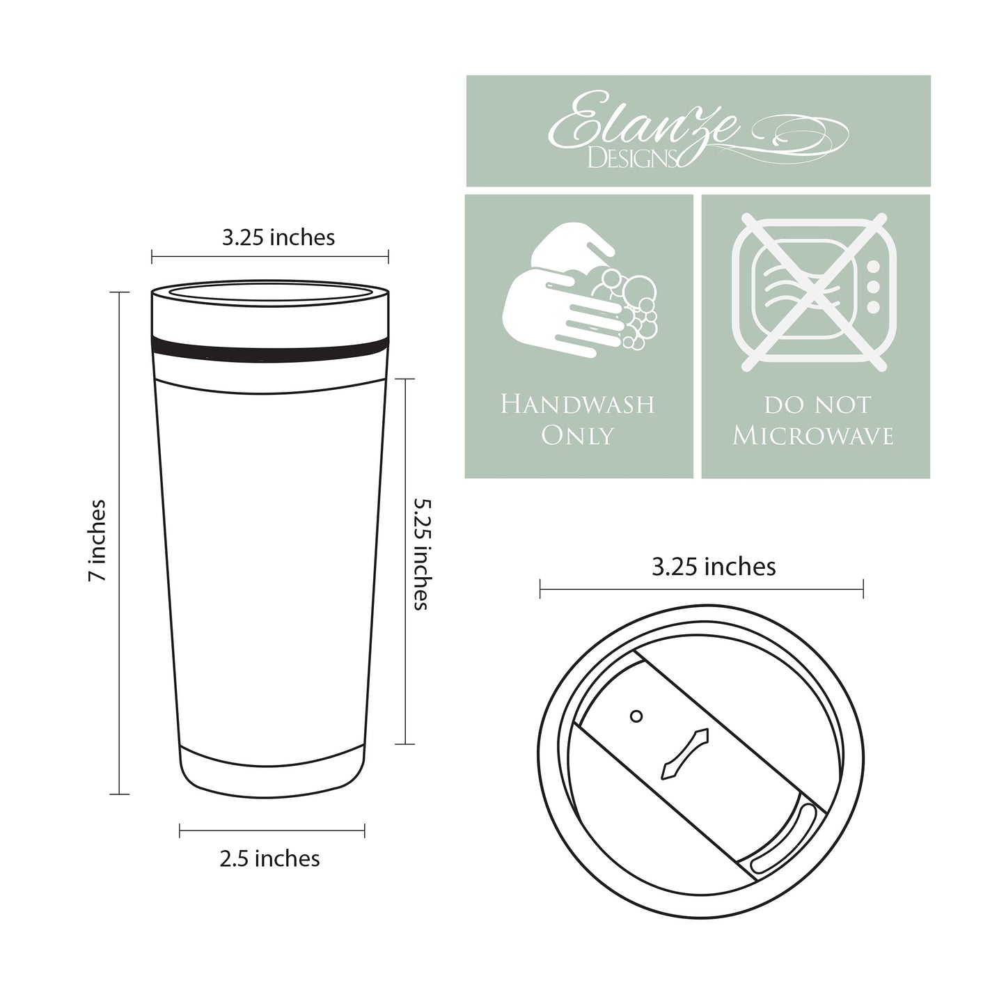 Truly Great Nurse Floral Print 16 ounce Sentimental Travel Mug