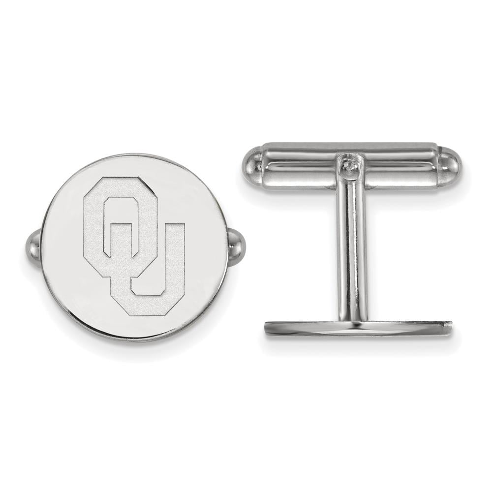 Men's University of Oklahoma Sterling Silver University of Oklahoma Cuff Links