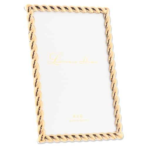 Lawrence Frames 4x6 Golden Rope Picture Frame 712046