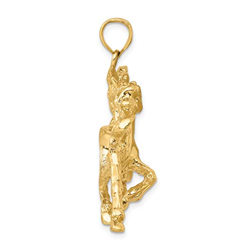 14K Dancing Horse Charm