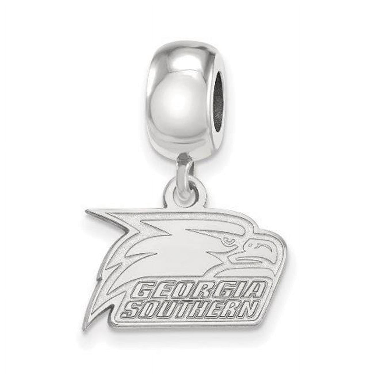 Sterling Silver Georgia Southern University XS Bead Dangle Charm