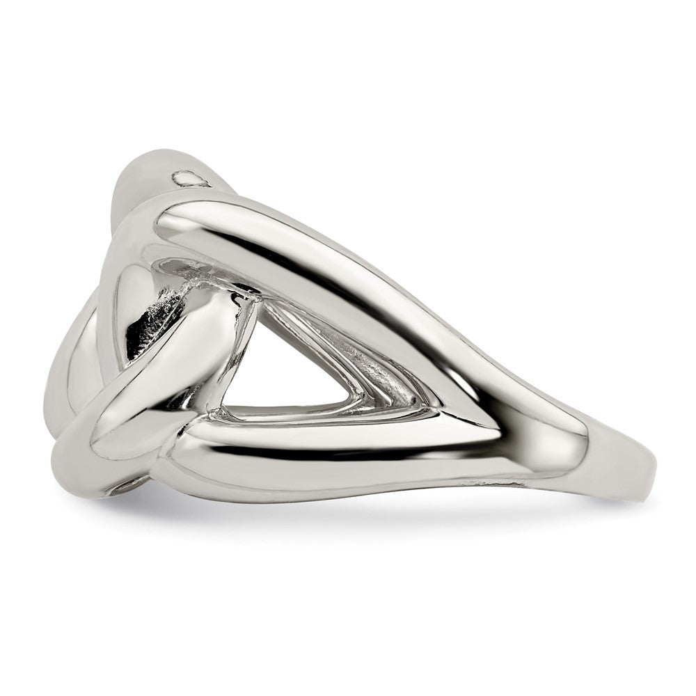 Sterling Silver Linked Knot Ring
