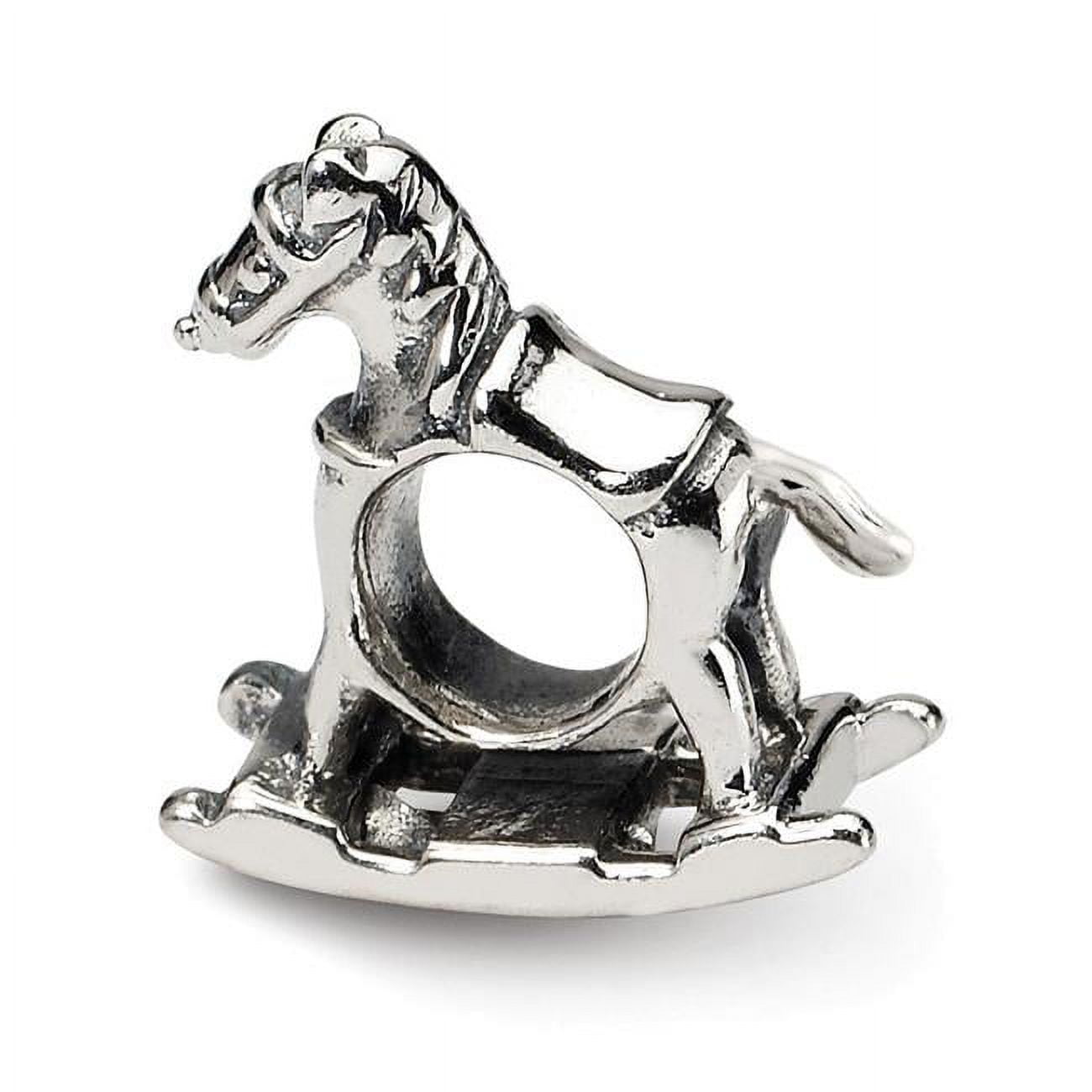 Sterling Silver Reflections Rocking Horse Bead