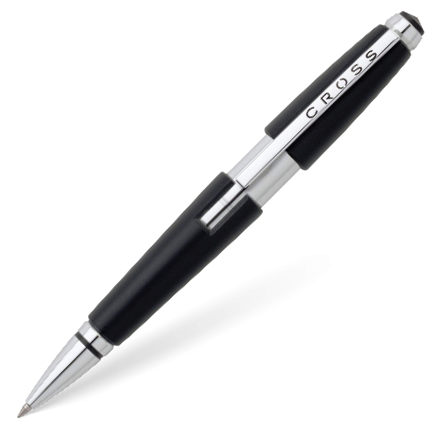 Cross Edge Gel Pen, Retractable, Medium 0.7 Mm, Black Ink, Black Barrel