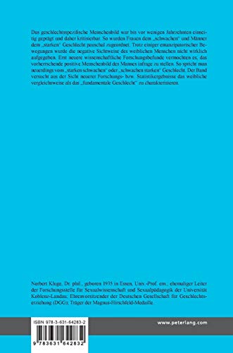 Das fundamentale Geschlecht: Überlegungen und Materialien zu einer begrifflichen Neubestimmung des weiblichen Menschen (Studien zur Sexualwissenschaft und Sexualpädagogik) (German Edition)