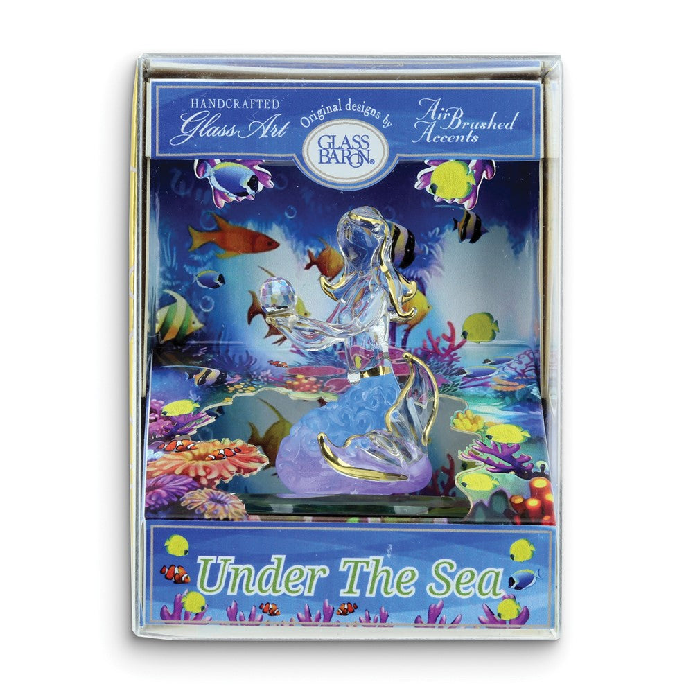 Keepsake Box "Under The Sea" Mermaid by Glass Baron