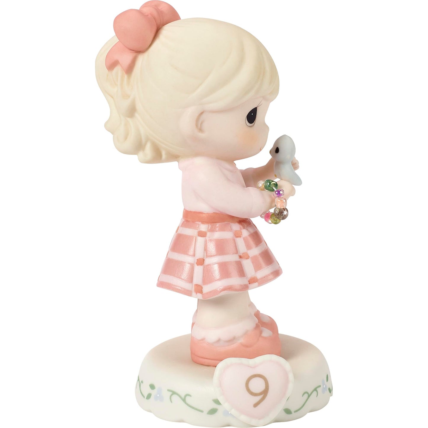 Precious Moments Growing In Grace Age 9 Blonde Girl Figurine, Count 1