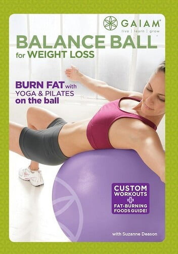 Balance Ball for Weight Loss (DVD), Gaiam Mod, Sports & Fitness