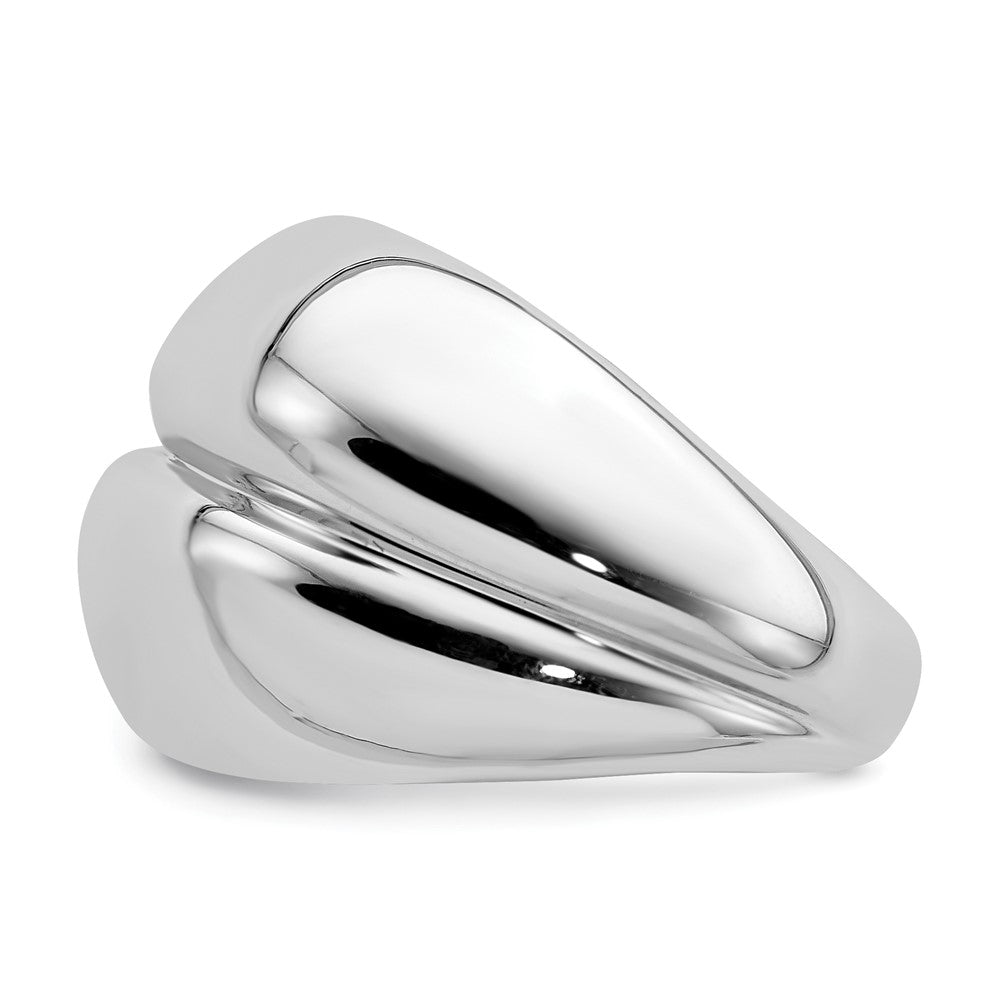 Sterling Silver Rhodium Plated Ring