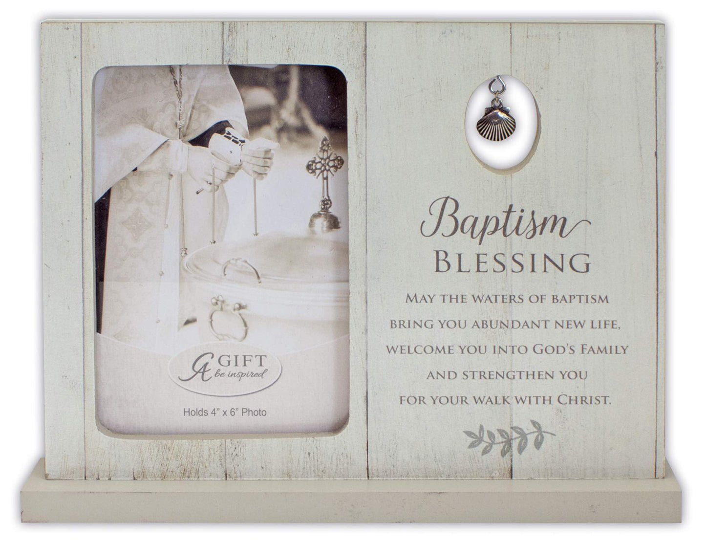 Cathedral Art Picture Frame - Baptism Blessing, Multicolored