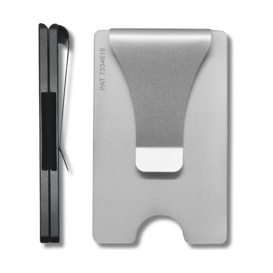 Storus Smart Wallet Aluminum Premium Men's with Card Holder Money Clip Slim Minimalist RFID Blocking Front Pocket