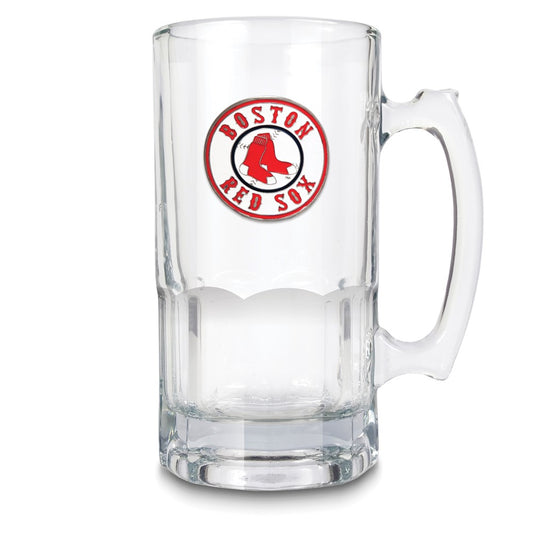 MLB Boston Red Sox Glass 32 ounce Macho Mug