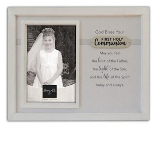 CA Gift 313261 4 x 6 in. Holds First Communion Frame Girl Photo