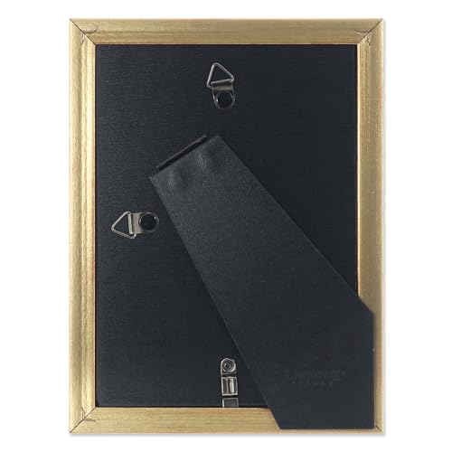 5" x 7" Burnished Gold Picture Frame - Classic Bead Border