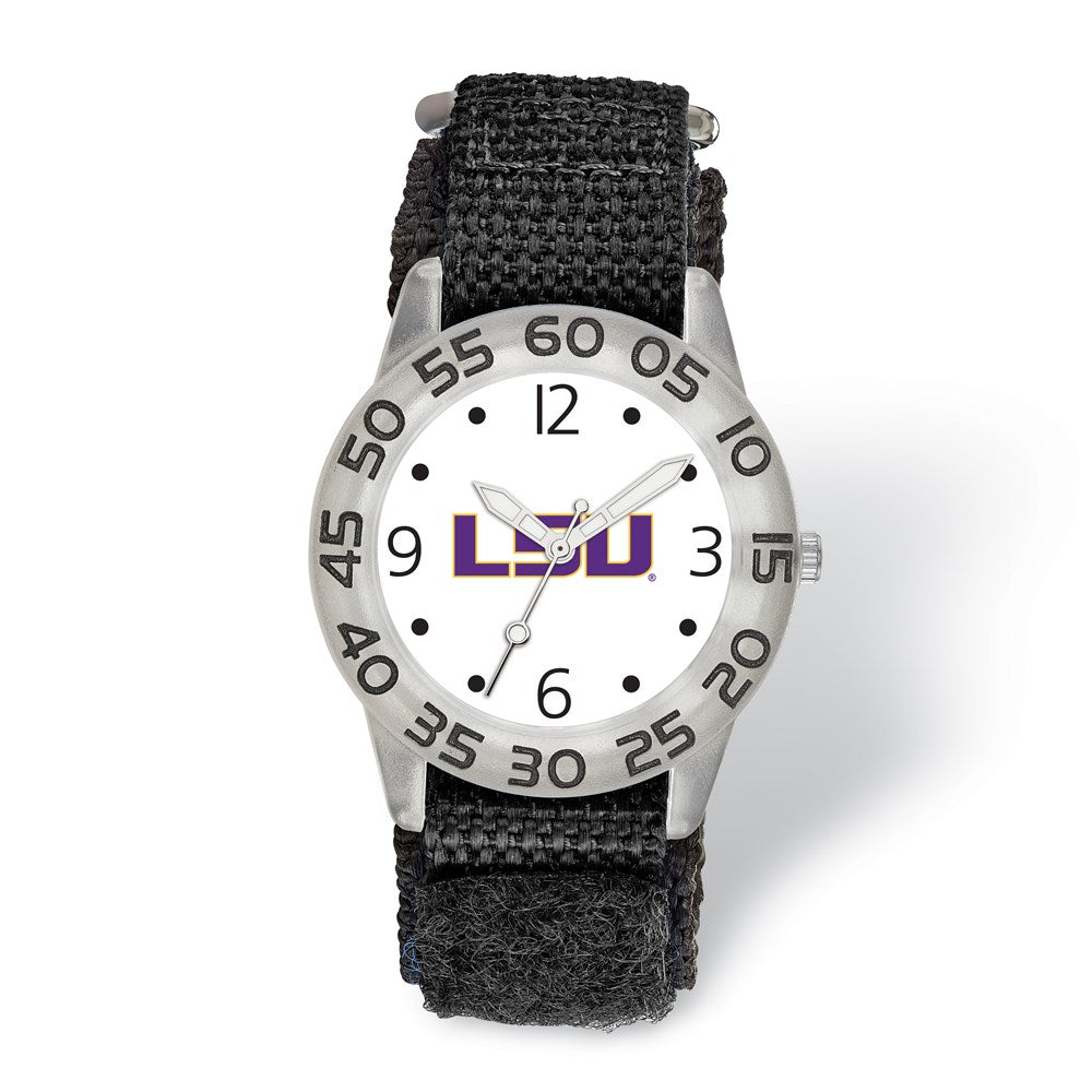 LogoArt Louisiana State University Childs Fan Nylon Strap Quartz Watch QLSU173