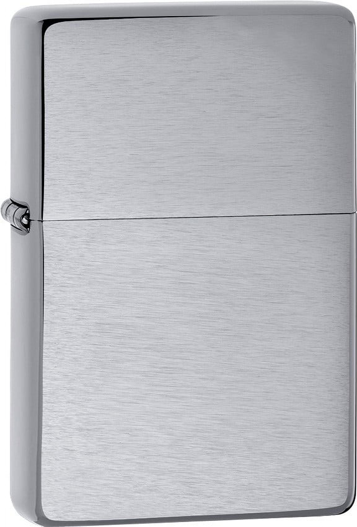 Zippo  Vint Br Fin Chrome Lighter