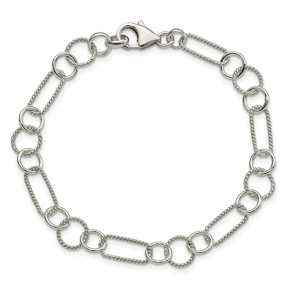 Sterling Silver Bracelet 7.5 inches