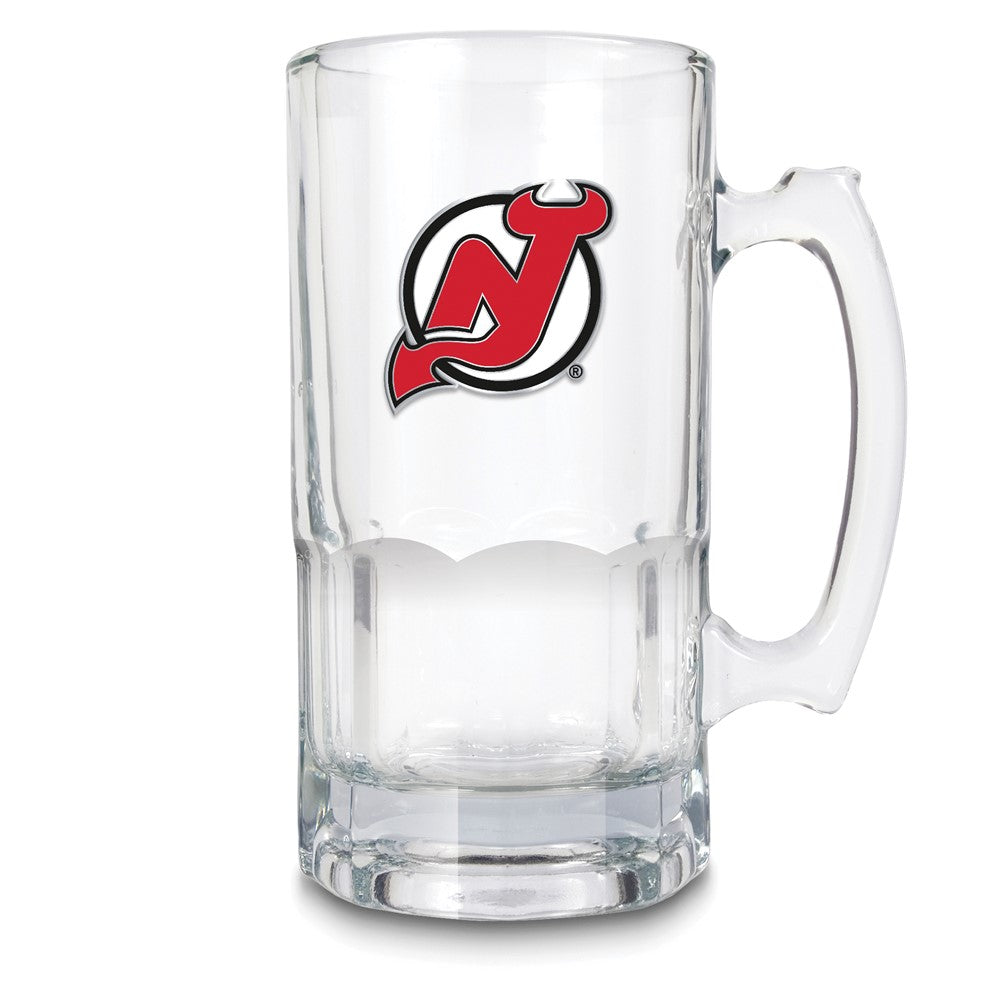 NHL New Jersey Devils Glass 32 ounce Macho Mug