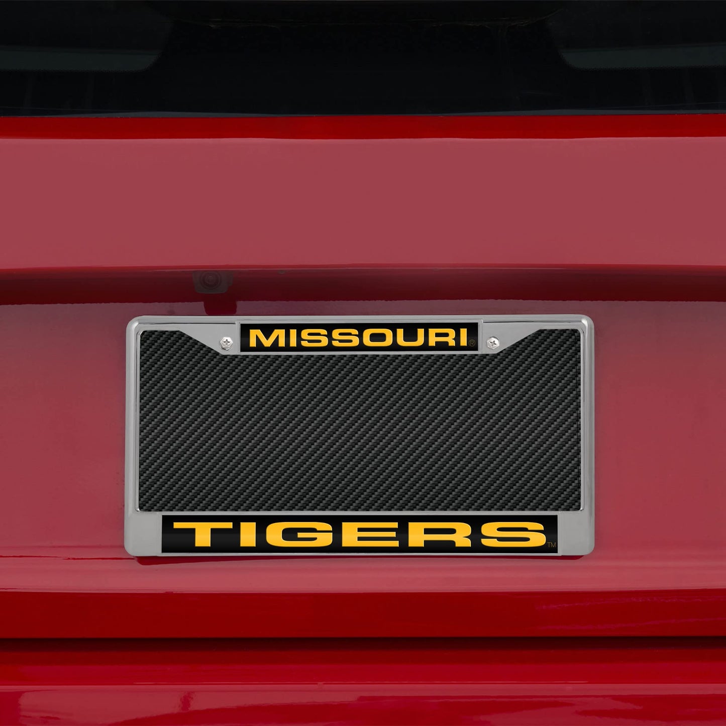 Missouri Tigers Laser Chrome License Plate Frame