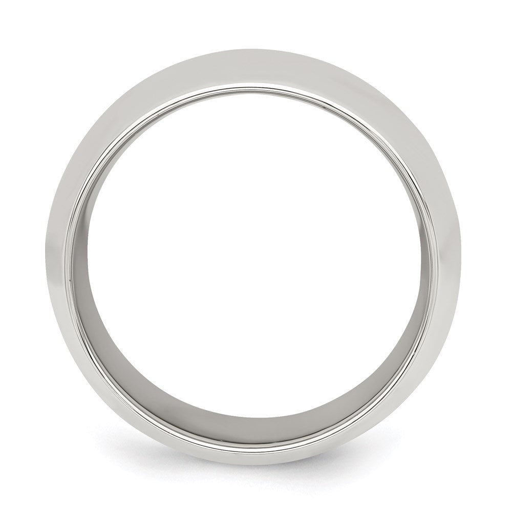 Sterling Silver 10mm Comfort Fit Size 10.5 Band