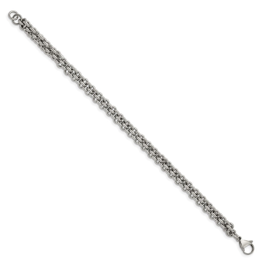 Stainless Steel Polished 9in Bracelet 9 inches