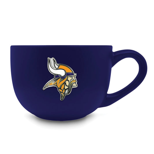 NFL Minnesota Vikings 23oz Ceramic Mug with Etched Logo